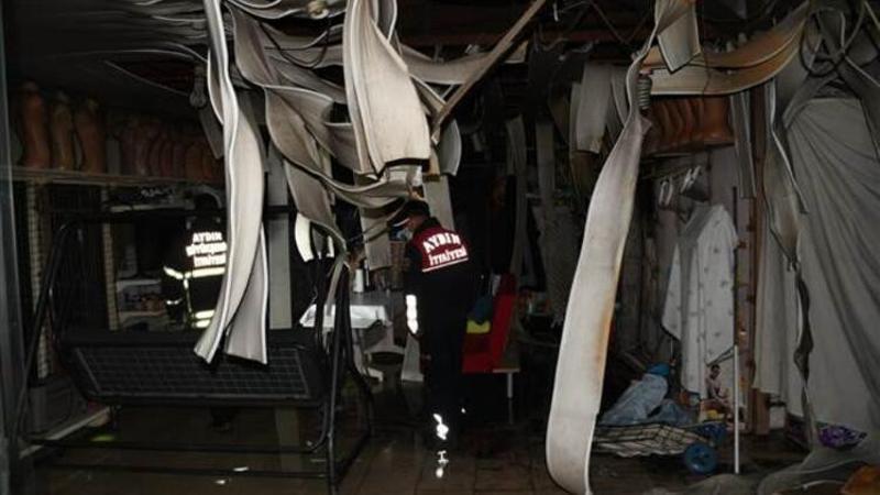 Düdüklü tencerenin patlaması nedeniyle yangın çıktı
