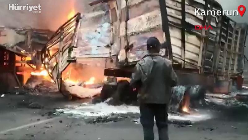 Kamerun'da yolcu otobüsüyle kamyon çarpıştı: 53 ölü, 29 yaralı
