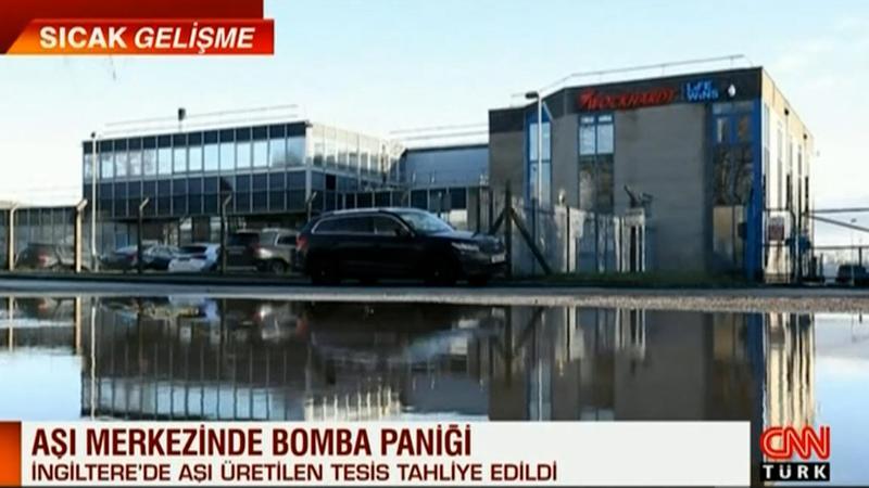 İngiltere'de kovid-19 aşı merkezinde bomba paniği