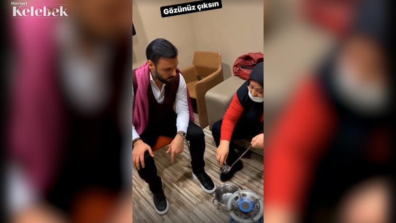 Alişan kuliste kurşun döktürdü