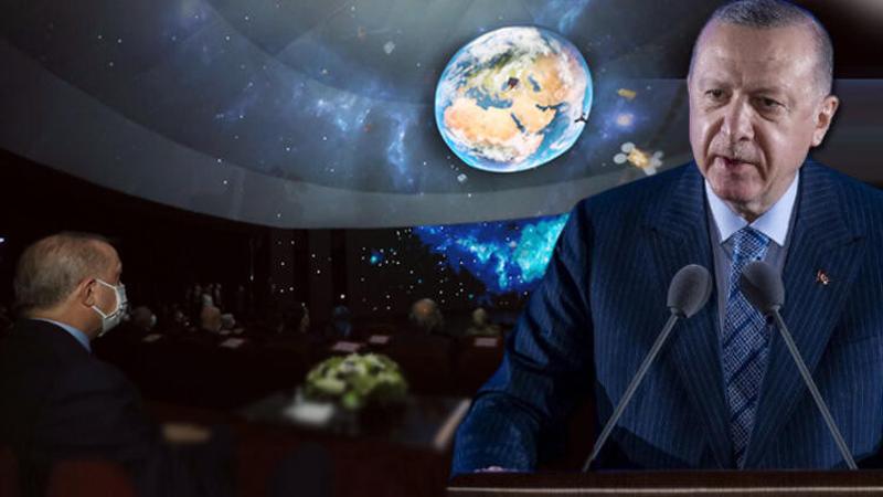 Cumhurbaşkanı Recep Tayyip Erdoğan, Milli Uzay Programı Tanıtım Toplantısında konuştu