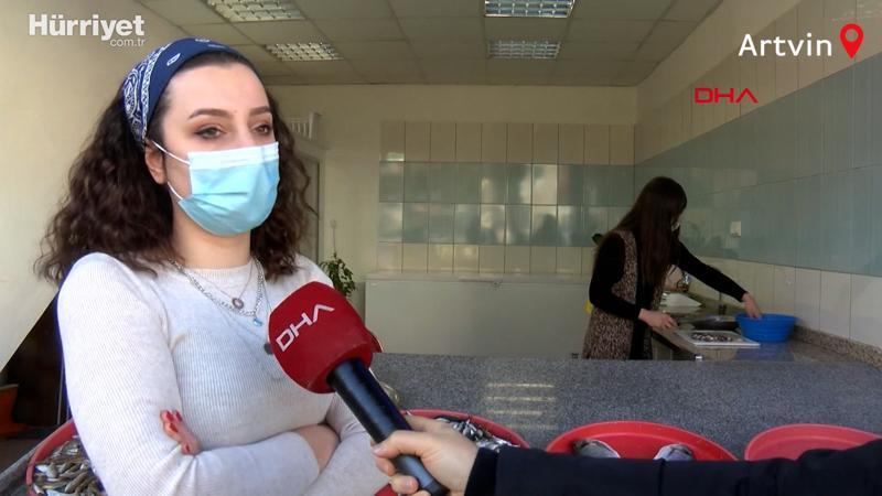 Artvinli kız kardeşler, baba mesleği balıkçı oldu
