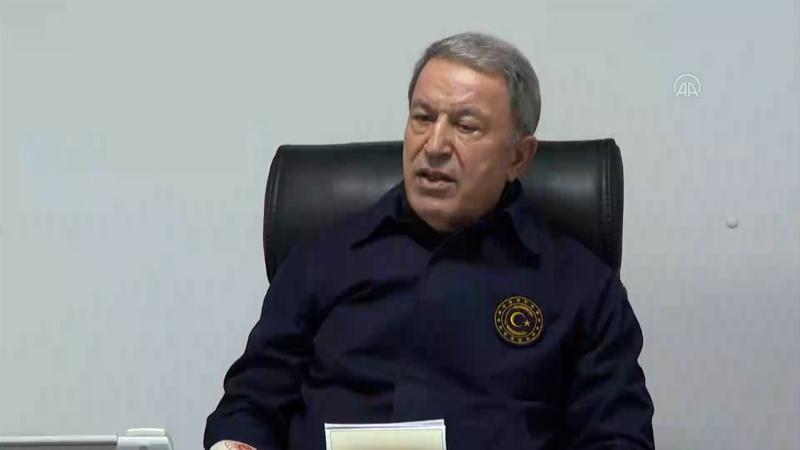 Milli Savunma Bakanı Akar'dan "Pençe Kartal-2 Harekatı" açıklaması
