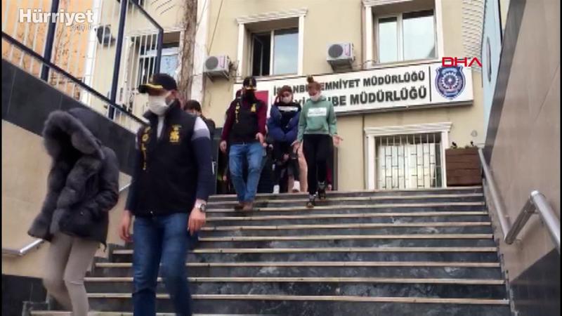 İstanbul'da fuhuş operasyonu; 27 kişi gözaltına alındı