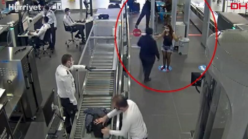 Terör şüphelisi kadın, kız kardeşinin pasaportuyla havalimanında yakalandı
