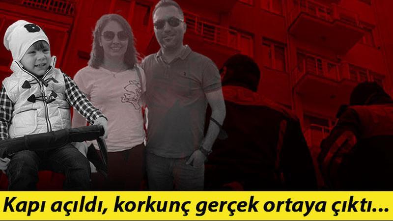 Eskişehir'de karı koca ve 4 yaşındaki çocukları evlerinde bıçaklanmış olarak ölü bulundu