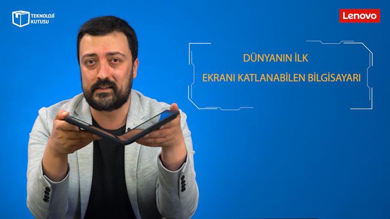 Lenovo ThinkPad X1 Fold: Dünyanın ilk ekranı katlanabilen kişisel bilgisayarı
