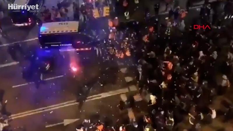 Rapçi Pablo Hasel'in tutuklanmasına karşı binlerce kişi sokağa döküldü