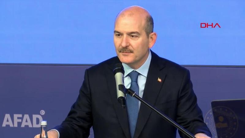 İçişleri Bakanı Süleyman Soylu, Afet Eğitim Yılı Bakanlıklar Arası İşbirliği Protokolü İmza Töreninde konuştu