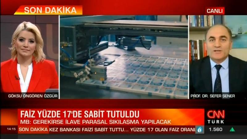 Merkez Bankası Faiz kararını açıkladı