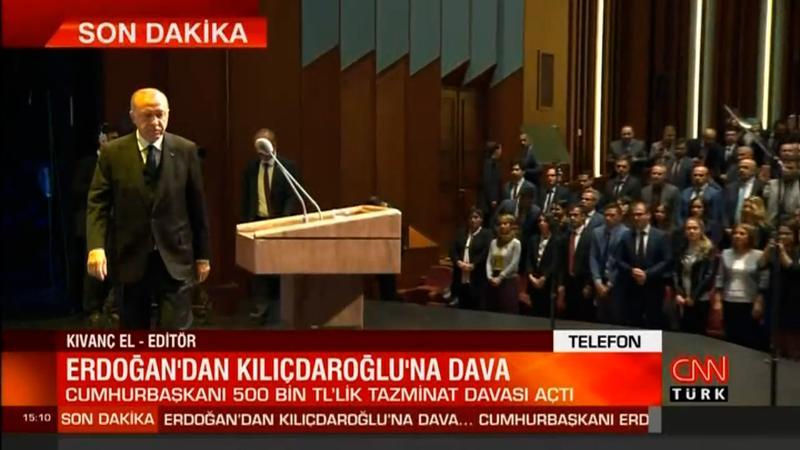 Cumhurbaşkanı Erdoğan'dan Kılıçdaroğlu'na dava