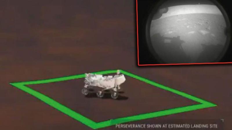NASA'nın uzay aracı Perseverance Mars'a sorunsuz iniş yaptı