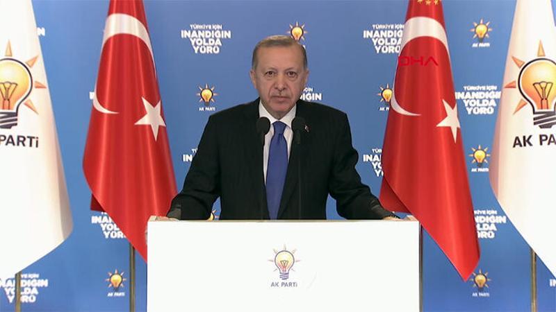 Cumhurbaşkanı Erdoğan, partisinin 7 ildeki Kadın Kolları 6. Olağan Kongresi'nde açıklamalarda bulundu