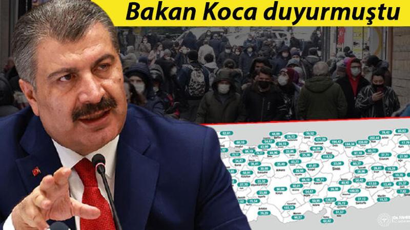 Oransal olarak en fazla vakanın görüldüğü Trabzon'da yeni yasaklar geldi