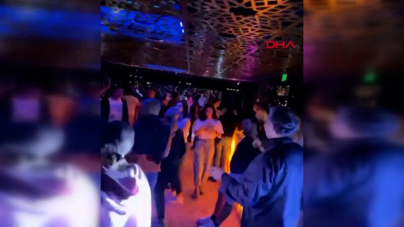 Antalya'da diskoda tepki çeken 'korona' partisi