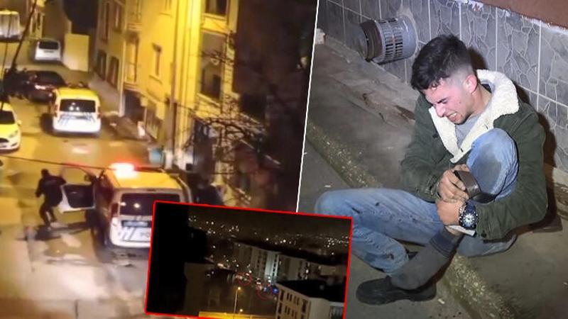 Polisle çatışırken kendini vurdu