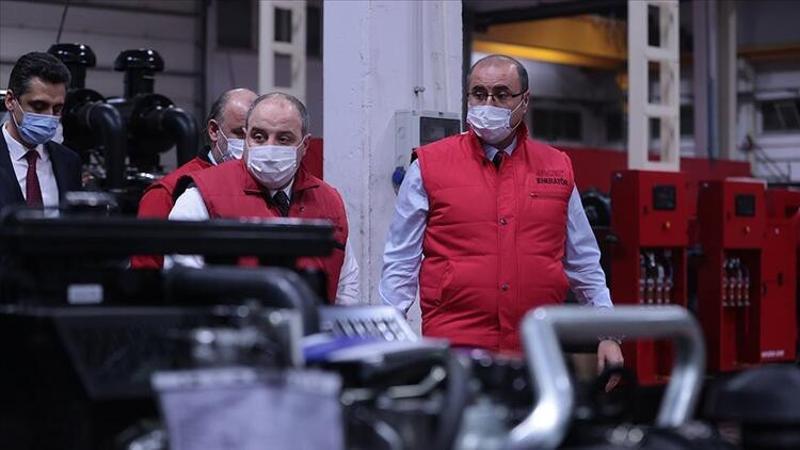 Bakan Varank, Arken Jeneratör’ün fabrikasını ziyaret etti