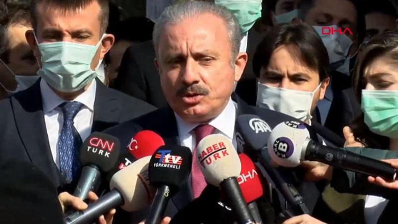 TBMM Başkanı Mustafa Şentop gazetecilerin sorularını yanıtladı
