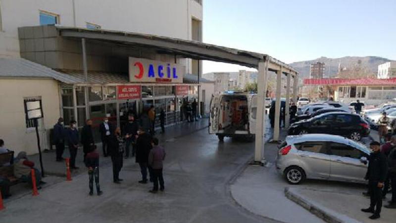Kopan yüksek gerilim hattını taşla kesmek isteyen 2 kişi elektriğe kapıldı