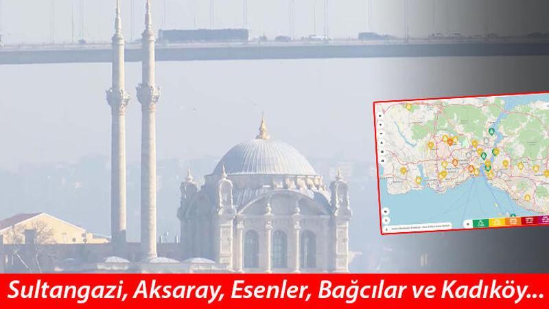 İstanbul'da hava kirliliği "hassas" seviyeye ulaştı