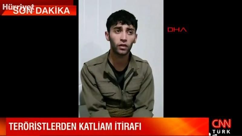 Gara'da yakalanan teröristten katliam itirafı
