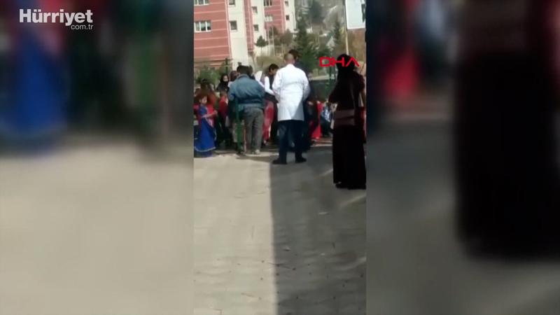 Suriyeli çiftin düğününe polis baskın düzenledi