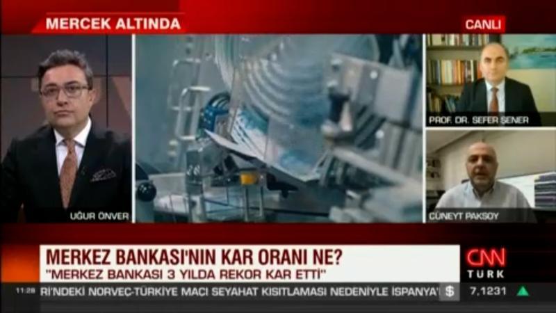 Merkez Bankası'nın kar oranı ne?