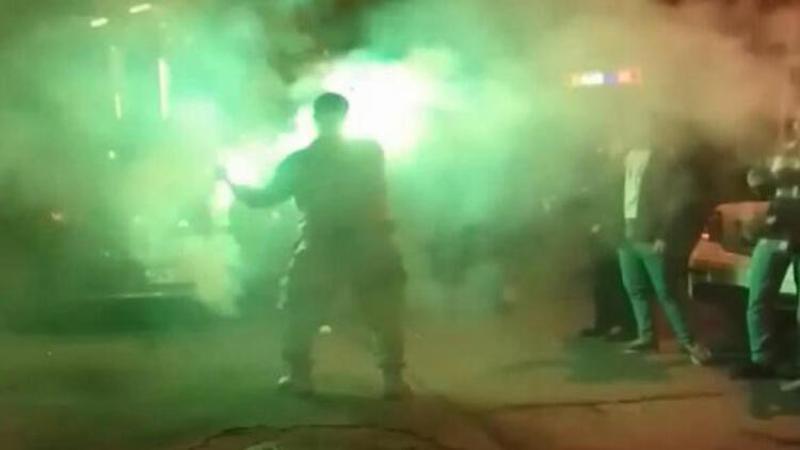 Bağcılar'da yasağa rağmen yapılan asker eğlencesi tepki çekti