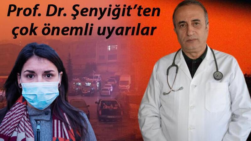 Prof. Dr. Abdurrahman Şenyiğit'ten çöl tozu uyarısı