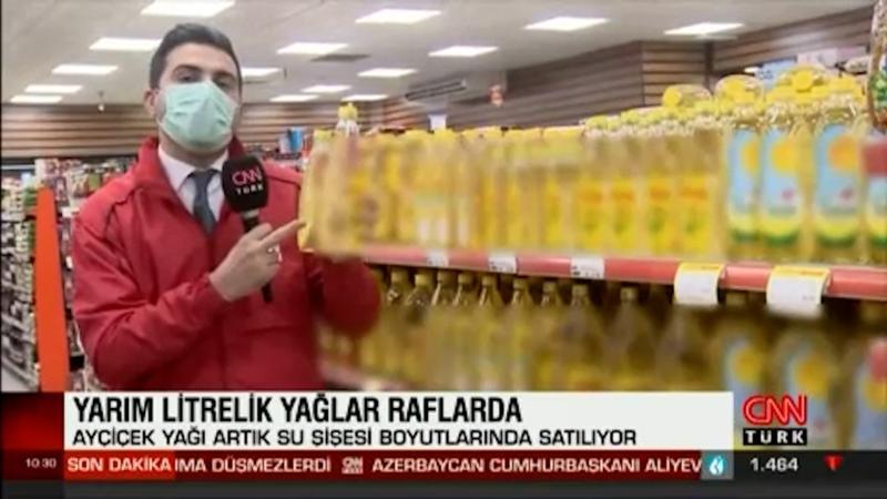 Ayçiçek yağında, bu kez de gramajlar azaldı