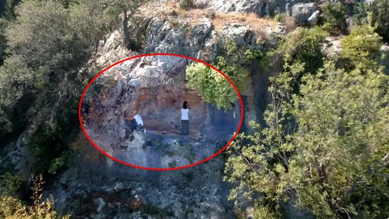 Mersin'de 8 bin yıllık kaya resimleri bulundu