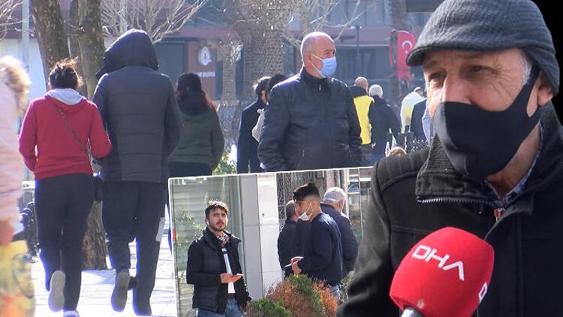 Kağıthane'de şaşırtan kalabalık; ne maske var ne cezai işlem endişesi