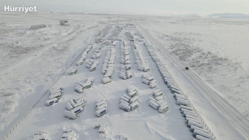 Buz ve karlarla kaplı "hayalet" şehir; Vorkuta