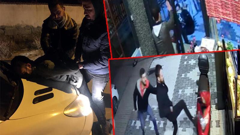 Aynı çiğ köfteciye ikinci saldırı anı kamerada
