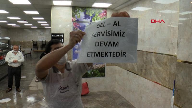 İstanbul'da kafe ve restoranlar ilk müşterilerini aldı