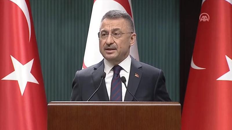 Cumhurbaşkanı Yardımcısı Fuat Oktay: Tüm dünyaya ilan ediyoruz