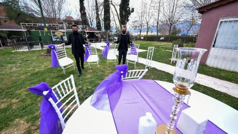 Bir saati az bulan çiftler, düğünlerini erteliyor