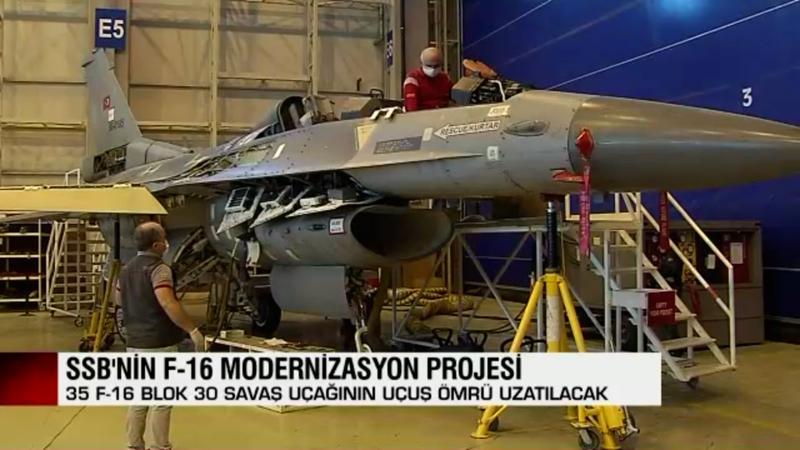 F-16 savaş uçaklarının ömrü uzatılacak