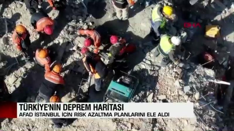 Türkiye'nin 'deprem' haritası