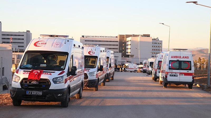 11 şehidimizin naaşı Elazığ'a getirildi