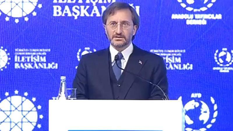 İletişim Başkanı Fahrettin Altun: Gerçek karşısında susmayacağız, haykıracağız