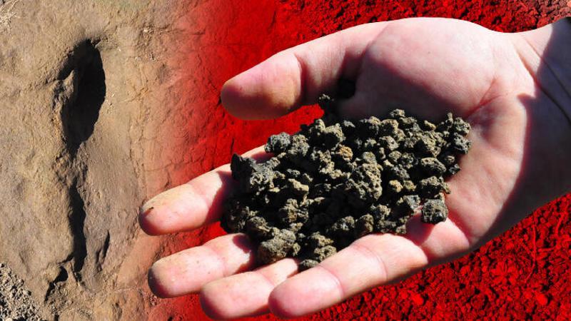Baraj inşaatı sırasında bulunan ayak izleri 5 bin yıllık çıktı