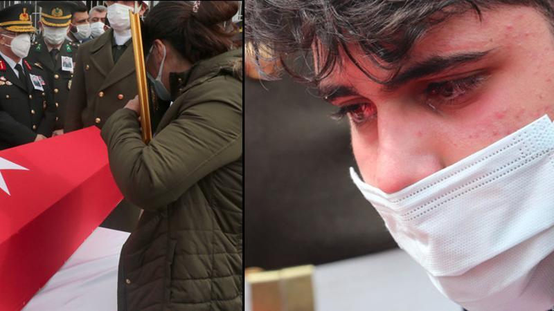 Şehit Piyade Uzman Çavuş Hakan Gül, gözyaşlarıyla son yolculuğuna uğurlandı