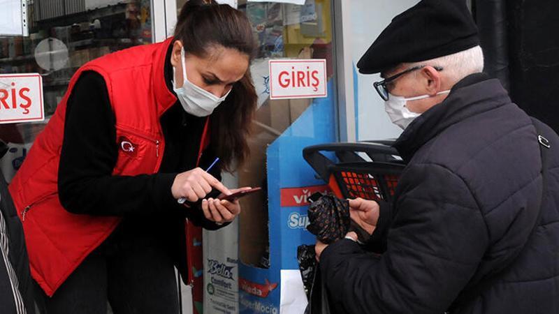 Edirne'de marketlere girişte HES kodu zorunluluğu getirildi