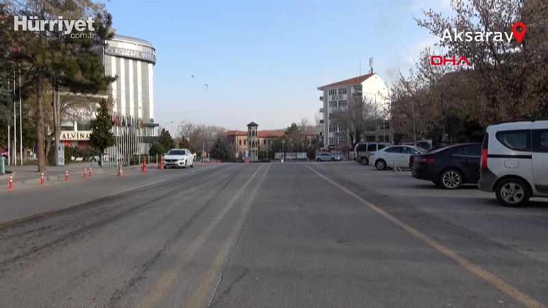 Kırmızı kategorideki Aksaray'da, pazar günü bakkal ve manavlar da kapalı