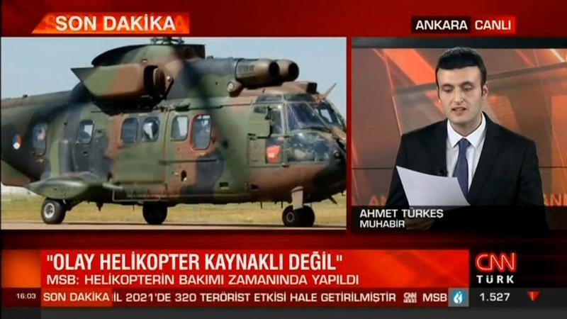 Bitlis Tatvan’da yaşanan helikopter kazası ile ilgili kaza kırım heyeti çalışmalarını tamamladı