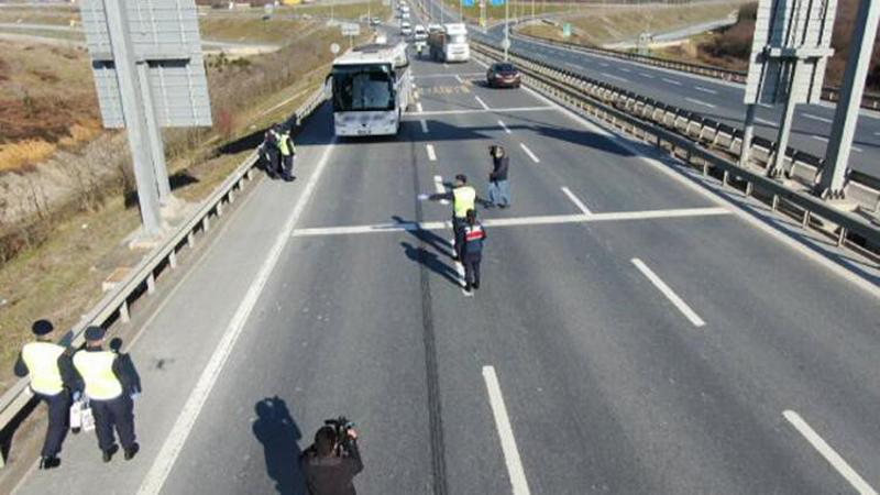 Jandarma denetiminde Kadınlar Günü sürprizi