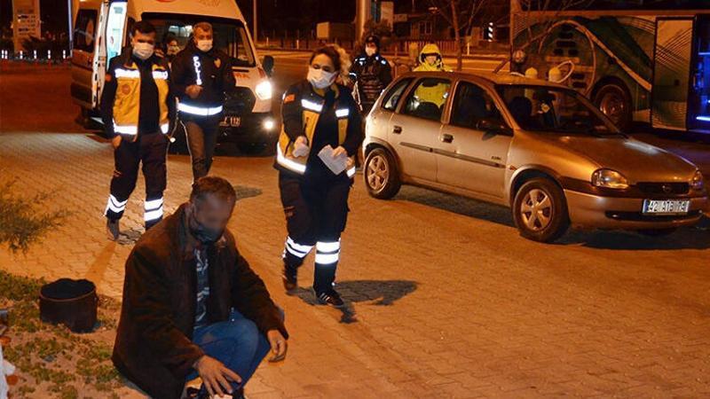 Testinin pozitif olduğunu yolcu otobüsünde öğrendi, karantinaya alındı