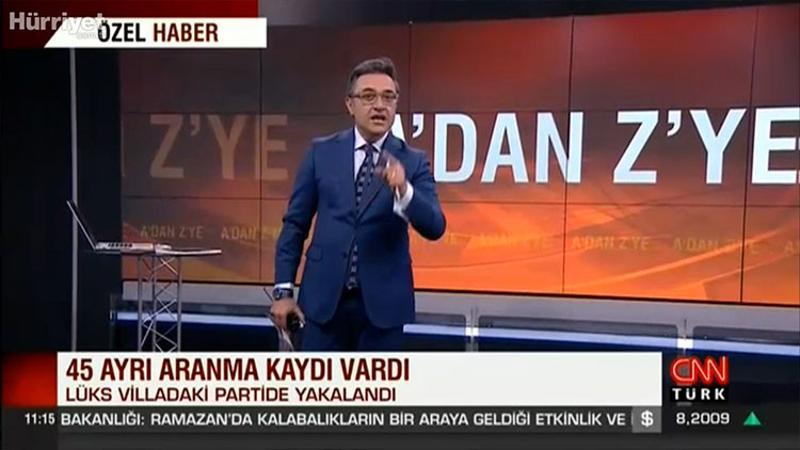 45 ayrı arama kaydı vardı! Lüks villada partide yakalandı