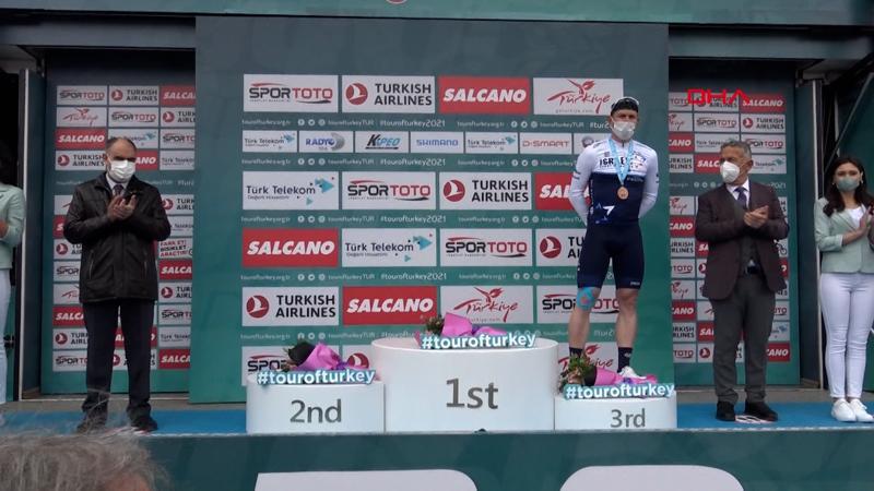 Türkiye Bisiklet Turu Konya etabının ikinci ayağını Mark Cavendish kazandı